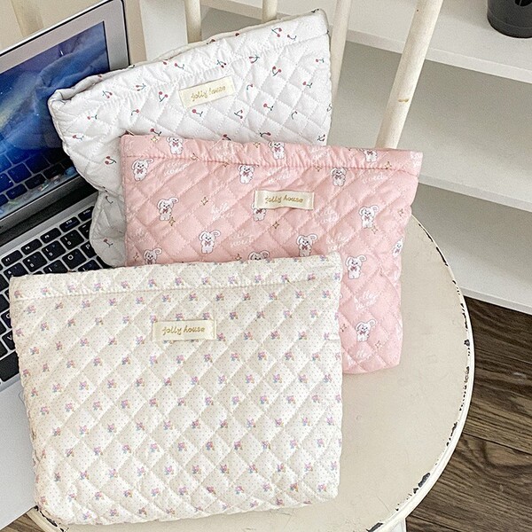 Brand cute capacious handheld organizer bag