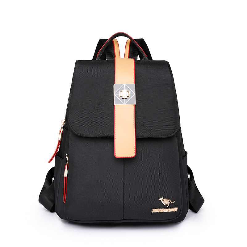 2024 nuevas mujeres ocasionales Oxford tela mochila moda tendencia de gran capacidad al aire libre viaje mochila