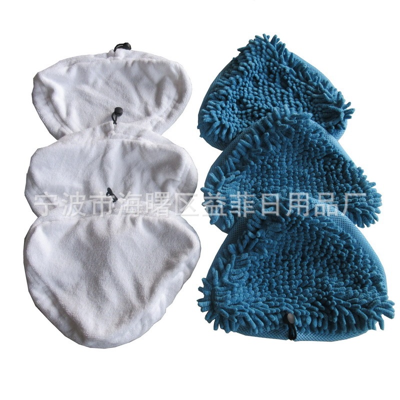 6-Pack H2Ox5 Steam Mop Cloth Covers, Shark Mop Head Accessories, Mop Cloth Replacement Pads