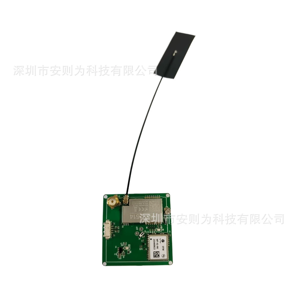 High-precision RTK module integrated antenna with Lora module can be used for drone performances, etc.