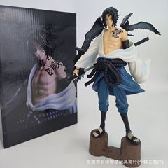 NARUTO -ナルト- 疾風伝 ウィザード サスケ 咒印形 カラス ベース付き ダブルモデル お選びいただけるフィギュア 卸売