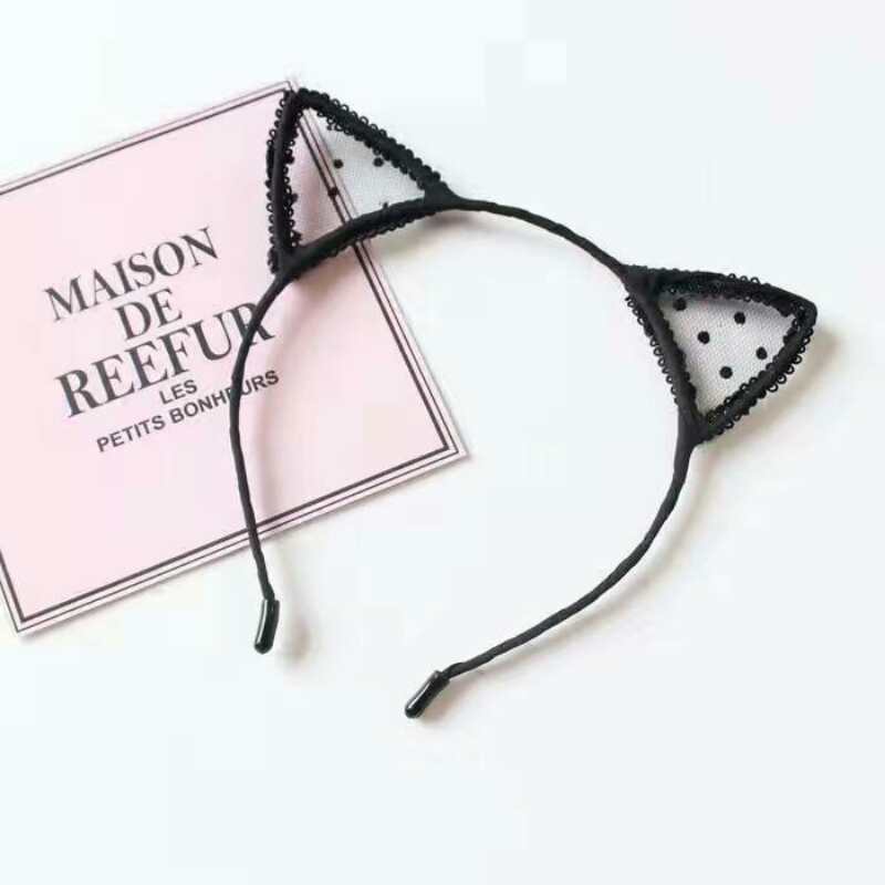 Noche de primavera estilo sexy lencería sexy accesorios Coreano lindo orejas de gato diadema Cat Girl accesorios FIESTA DE Navidad