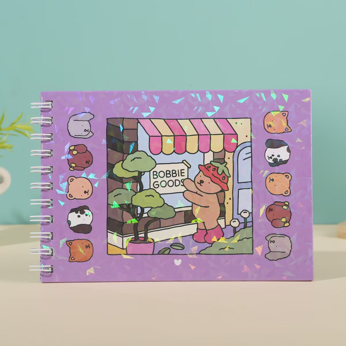 곰 그림책 [보라색]