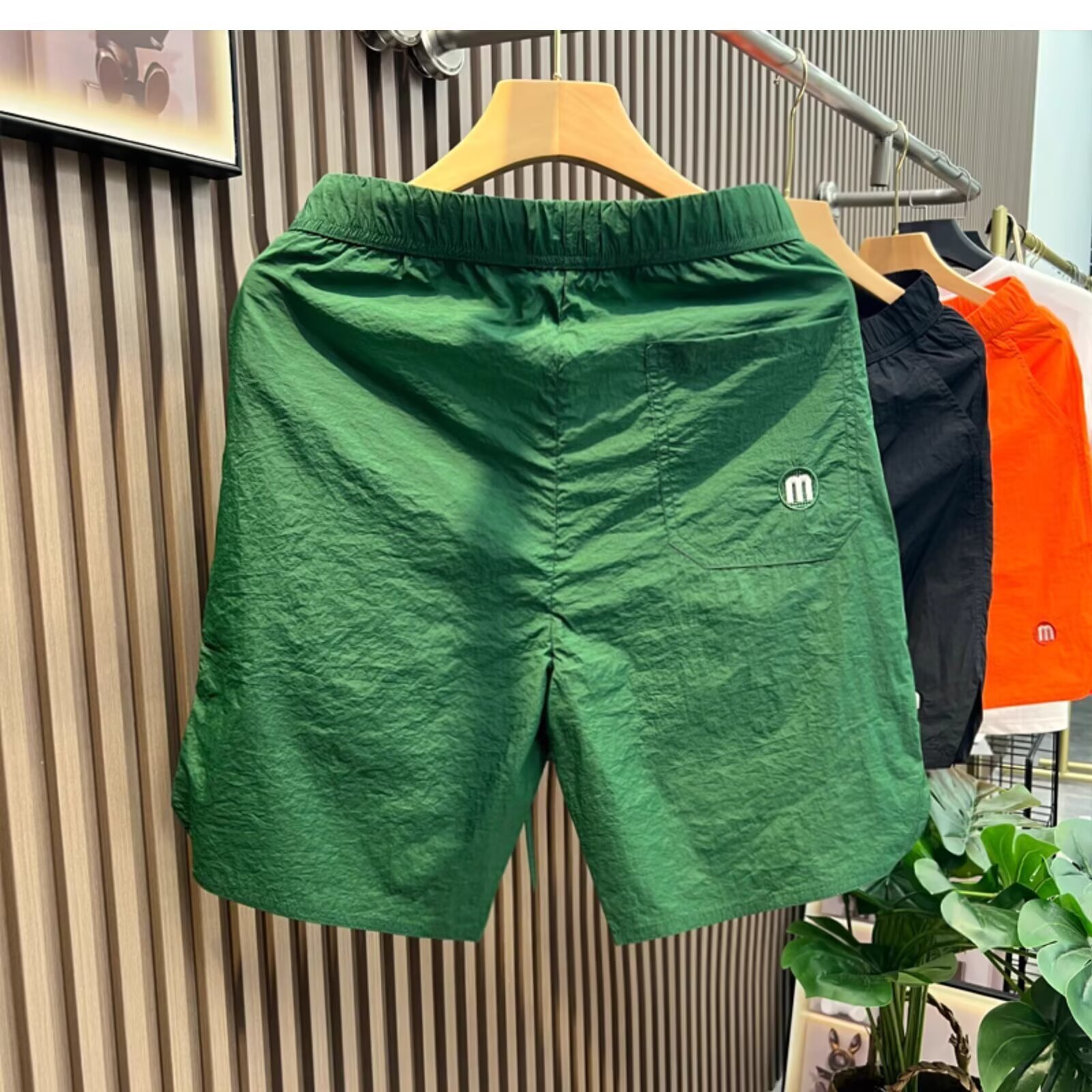 Retro Beach Shorts For Men Summer Trendy Style Multi-colour_voghion.com
