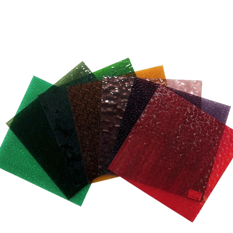 [Полный набор 80 цветов] Спот 30x30cm Тиффани витражный стеклянный цвет церкви