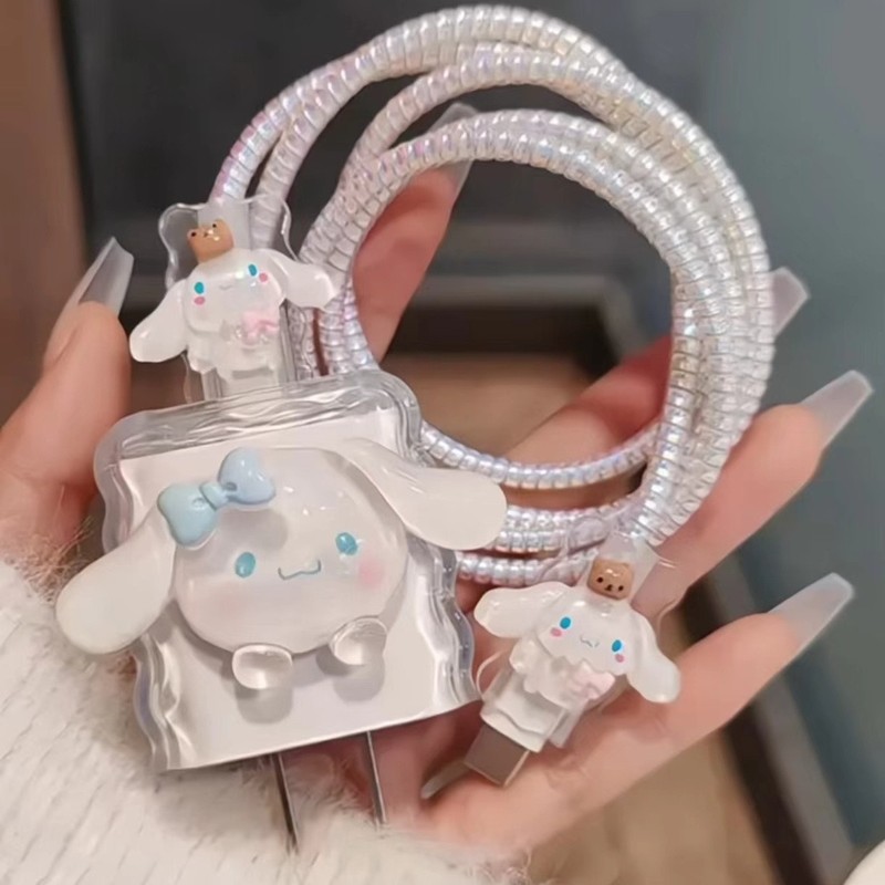 数据线保护套hellokitty适用于苹果保护防摔原装快充壳理线器|undefined