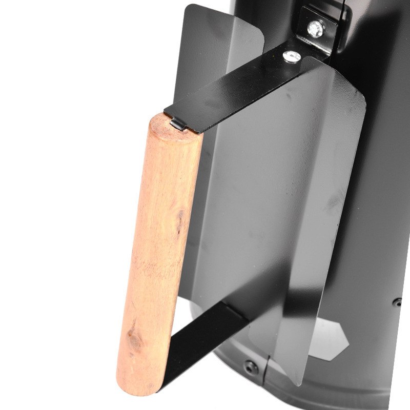 Encendedor de carbón para barbacoa, cubo de encendido de carbón, tubo de encendido para barbacoa al aire libre