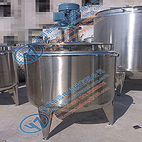 厂家供应  2000L电加热搅拌罐 搅拌反应罐   不锈钢反应罐