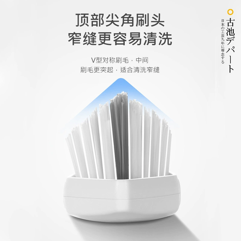 Aisen Home Supplies Wholesale AISEN Tiles Gap Corner 2 Use Bathroom Sanitary Ware Cleaning Brush