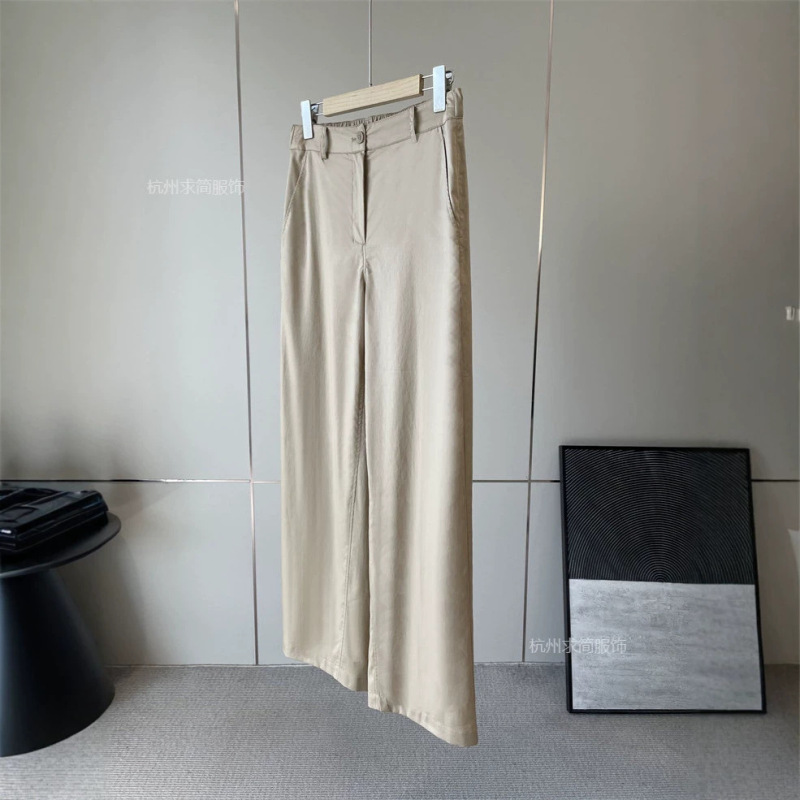 "Mask Pants" Are Here!! Really Cool!~Factory Material!~Lightweight Woven Cotton Elastic Waist Straight-Leg Casual Pants "Mask Pants" Are Here!! Really Cool!~Factory Material!~Lightweight Woven Cotton Elastic Waist Straight-Leg Casual Pants