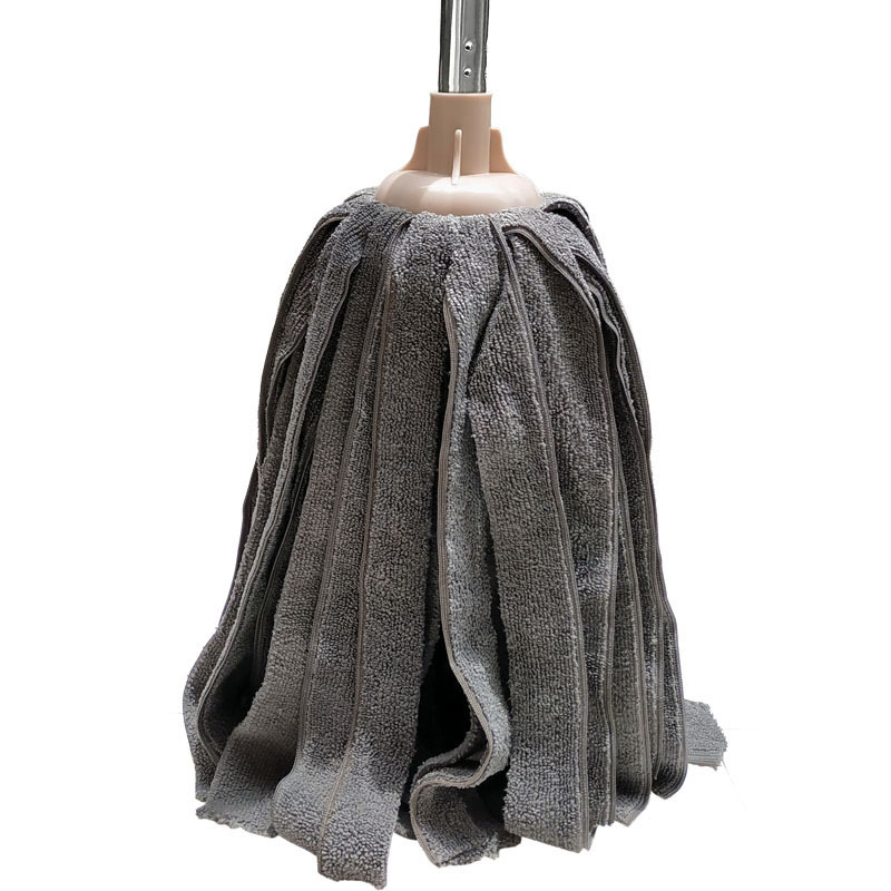 No water stain absorbent towel cloth stainless steel mop old-fashioned household and commercial mop mop mop replacement head