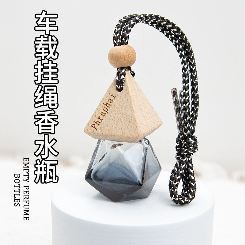 Автомобильная бутылка для аромата Автомобильная бутылка для духов пустая бутылка для ароматерапии Molan ромбовидная бутылка для ароматерапии