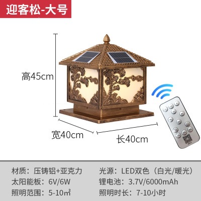 [solar energy] welcome pine 40cm large
