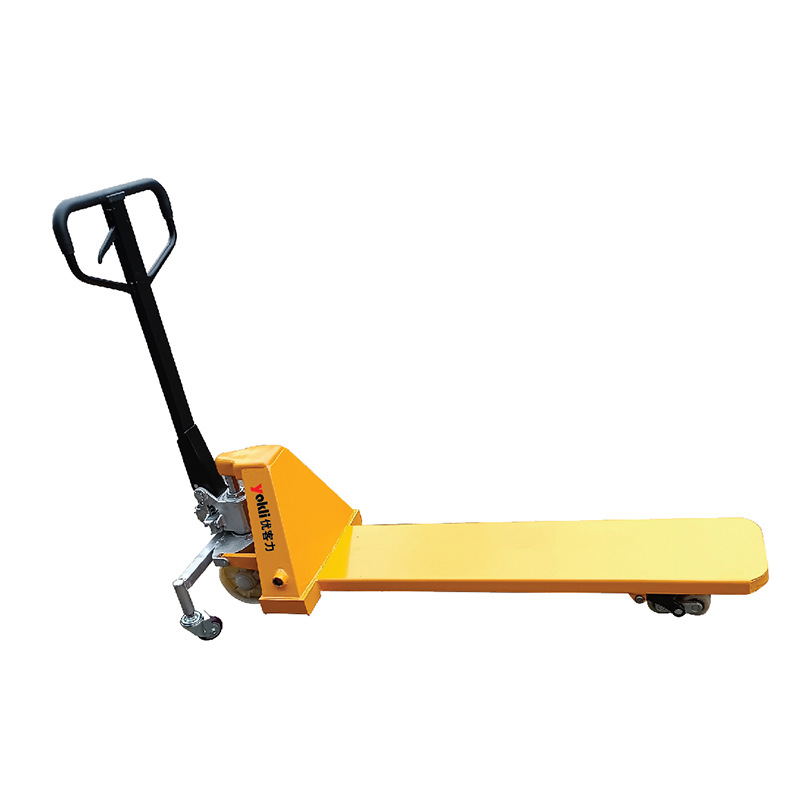 【批发销售】优客力CBF10单货叉手动液压搬运车，单货叉地牛