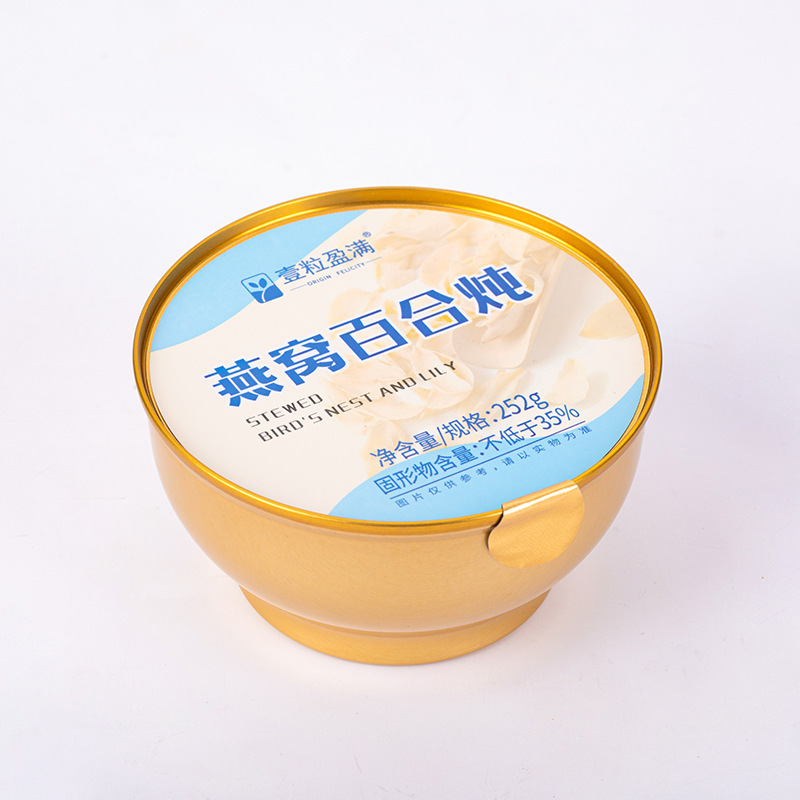 ツバメの巣とユリの煮込み、調理不要のツバメの巣のお粥、雑穀のお粥、ツバメの巣のすぐに食べられるお粥、共同購入、直接発送可能、ロゴ入り|undefined