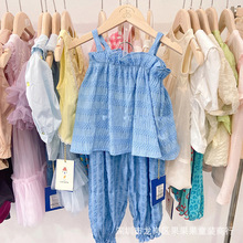 拉比树小黄鸭童装批发地摊货源夏品牌折扣尾货一手清仓中小童