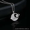 Necklace, starry sky, fresh chain for key bag , silver 925 sample, new collection