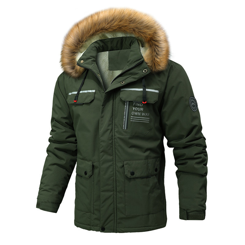 면 패딩 2889 녹색