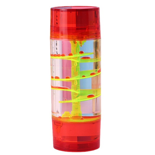 Creative center column turntable oil drop hourglass jelly color casual daze oil leak crafts ornaments student gifts wholesale