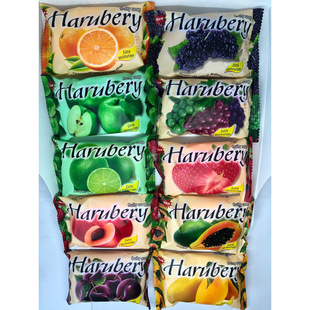 �S��ֱ�Nharubery���QӢ����75g fruit soapˮ��â������ ľ��