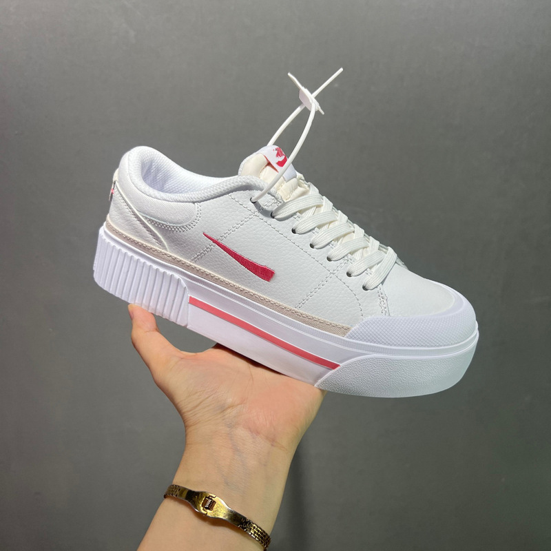 Original Court Legacy Low-Top Thick-Soled Height-Increasing Sneakers, Classic Versatile Casual White Shoes for Couples, Campus Style
