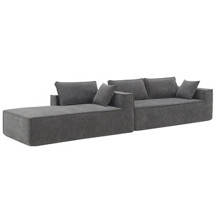 Minimalist Sofa Fabric Home Living Room Floor-Standing Modern Simple Large and Small Apartment Technology Cloth Sofa