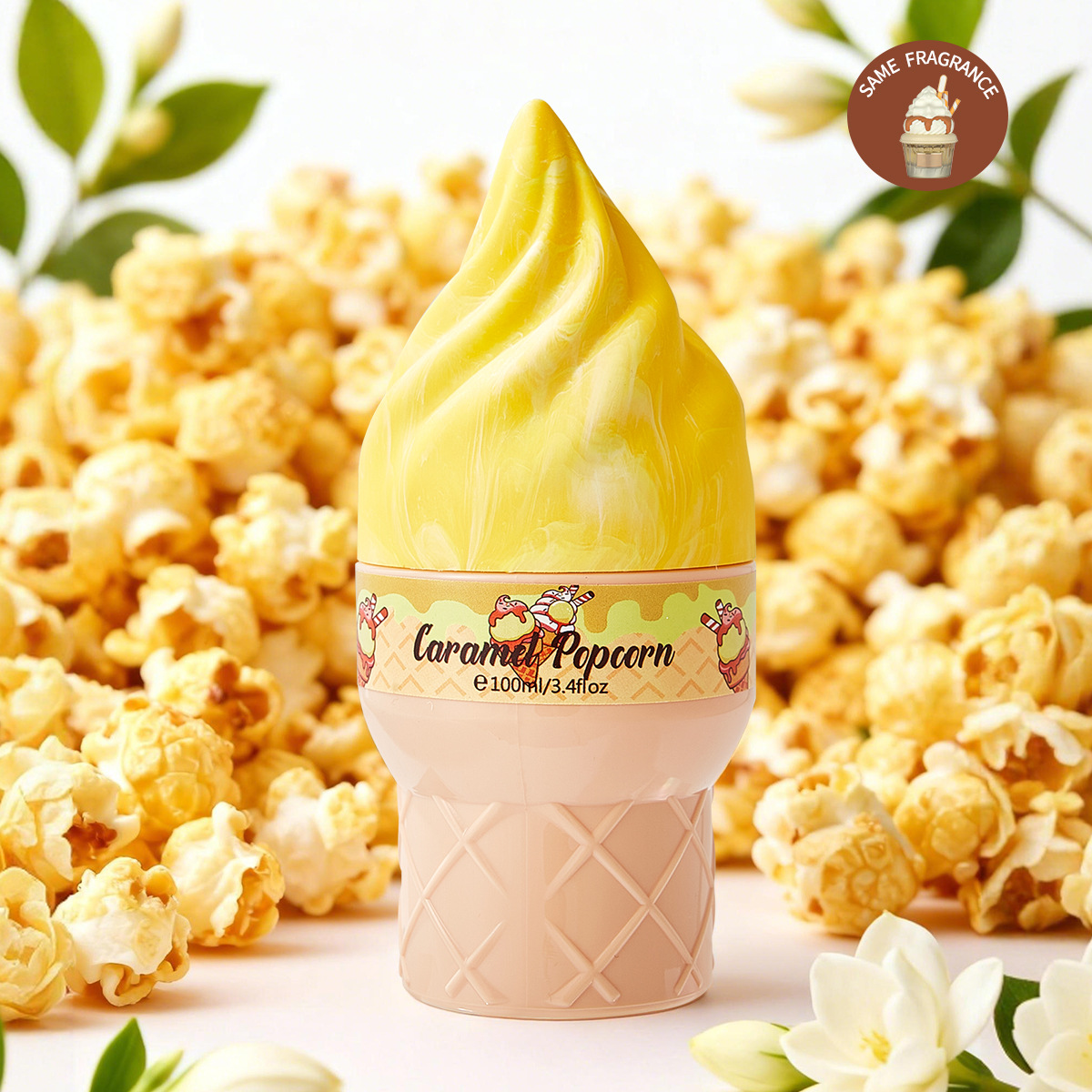 Perfume de mujer genuino europeo y americano con aroma a helado, fragancia gourmet, aroma duradero, venta al por mayor de fábrica de cosméticos.