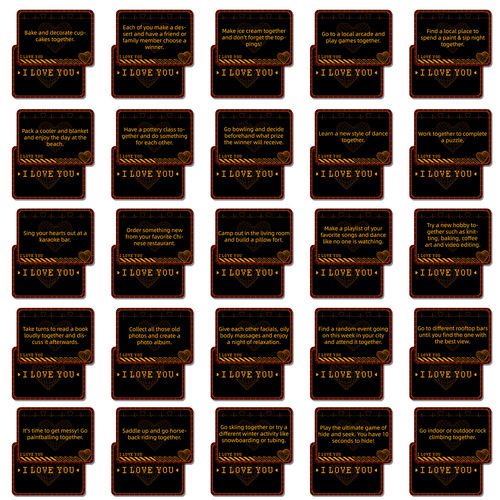 English Couple Conversation Interaction Cards: Romantic Love Gathering Game to Strengthen Bonds – New Married Couples' Dialogue Card Set