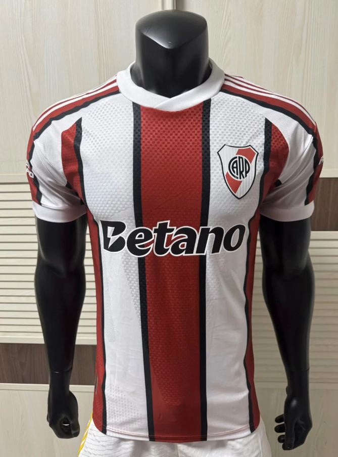 adidas x River Plate 2024/25 Third Authentic Jersey White/Better Scarlet/Black