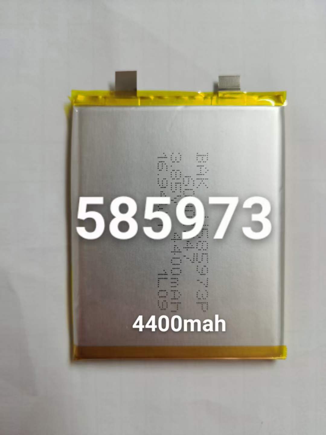 聚合物锂电池585973-4400mah-3.7V 电动玩具小台灯智能家居批发