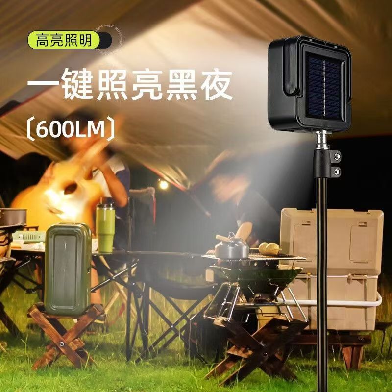 iluminación solar lámpara recargable al aire libre lanzamiento led lámpara de proyección ultra brillante lámpara de emergencia multifuncional móvil doméstica