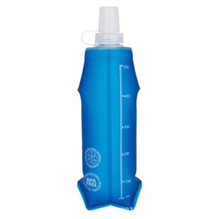 Manufacturer Wholesale Cross-Border Sports Soft Water Bottle, Foldable for Marathon Running, Cycling, Mountaineering, Foldable Design, Portable