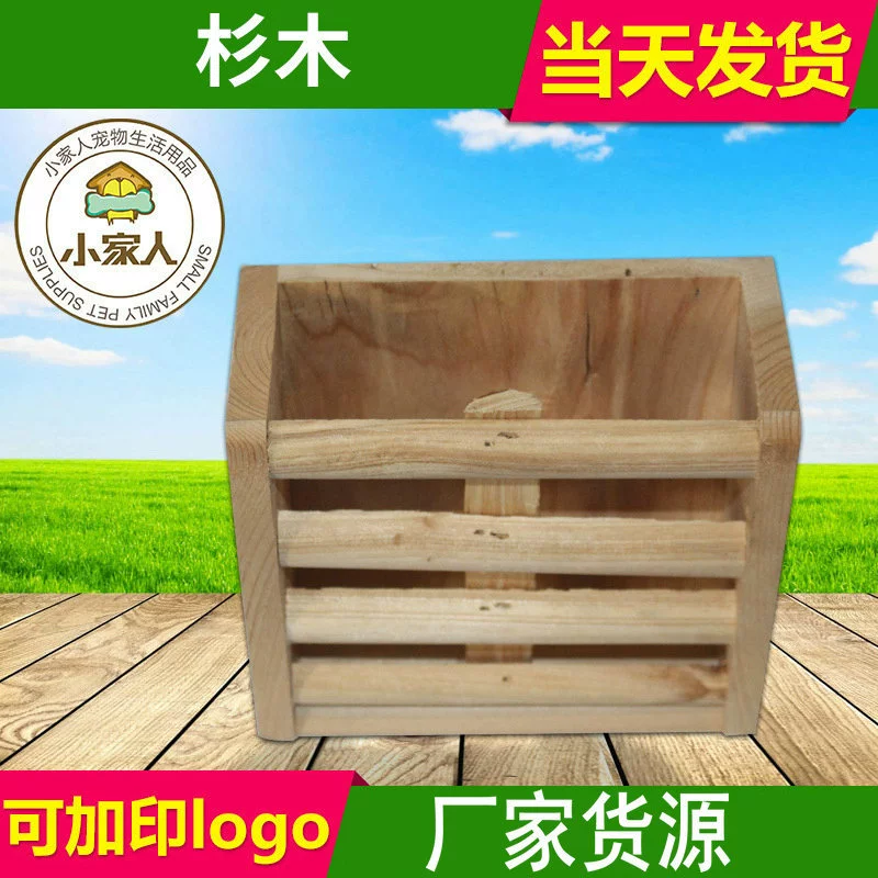 Милый Внешний горшок для домашних животных, стойка для травы, коробка для еды из пихты Тоторо, удобная и Гигиеничная специальная посуда для домашних животных