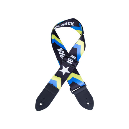 Guitar backpack printed premium strap electric guitar folk guitar bass ukulele universal shoulder strap strap