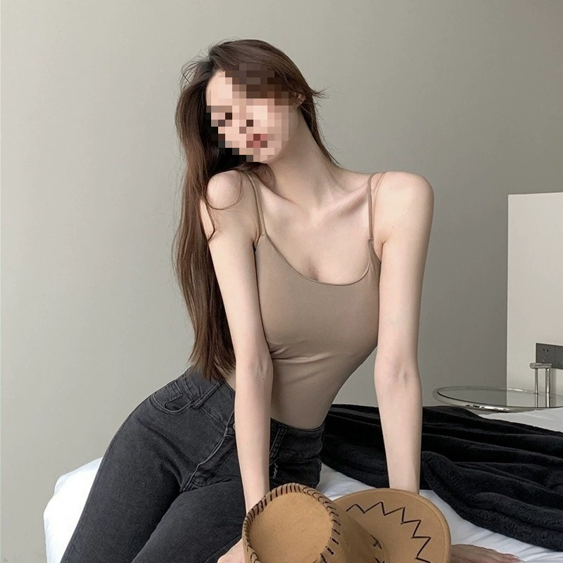 Топ с чашечками, летний sexy короткий бюстгальтер, облегающий, тонкий
