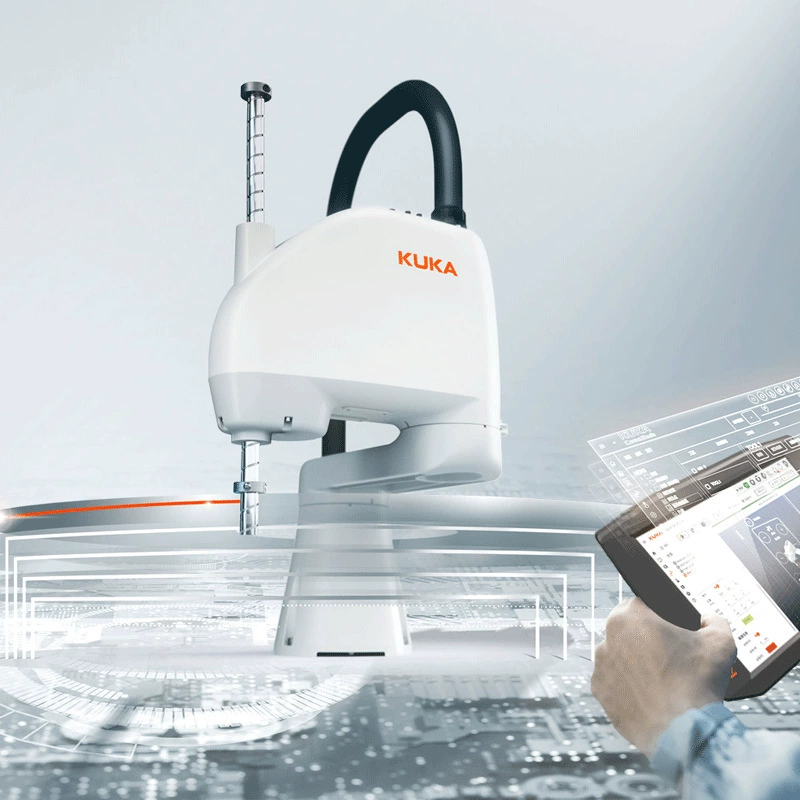 Робот KUKA SCARA KR 6 для общего перемещения, клея, чистой версии, CS Box-2, шкаф управления