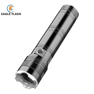 Outdoor Self-Defense High-Power Rechargeable Light UV fənərlər - x23-flashlight-power-bank-digital-display-zoom-dimming