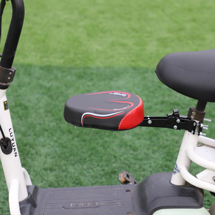 Suitable for Electric Vehicles, Bicycles, Scooters, Children's Front-Mounted Seats, Foldable Electric Bike Child Seats