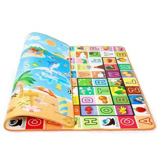 Environmentally Friendly Children's Water-Proof and Cold-Proof Baby Crawling Household Thickened Waterproof Single-Sided Aluminum Foam Picnic Mat