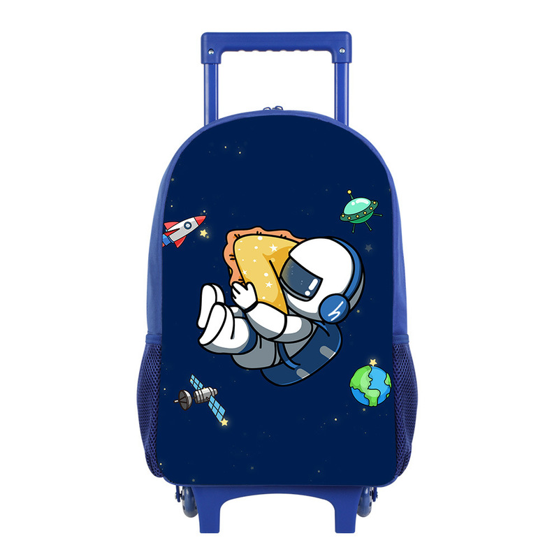 2024 Pilot Print Distinctive Creative DIY Trolley Bag Student Trolley Bag Blue Backpack Small Batch 2024 Pilot Print Distinctive Creative DIY Trolley Bag Student Trolley Bag Blue Backpack Small Batch