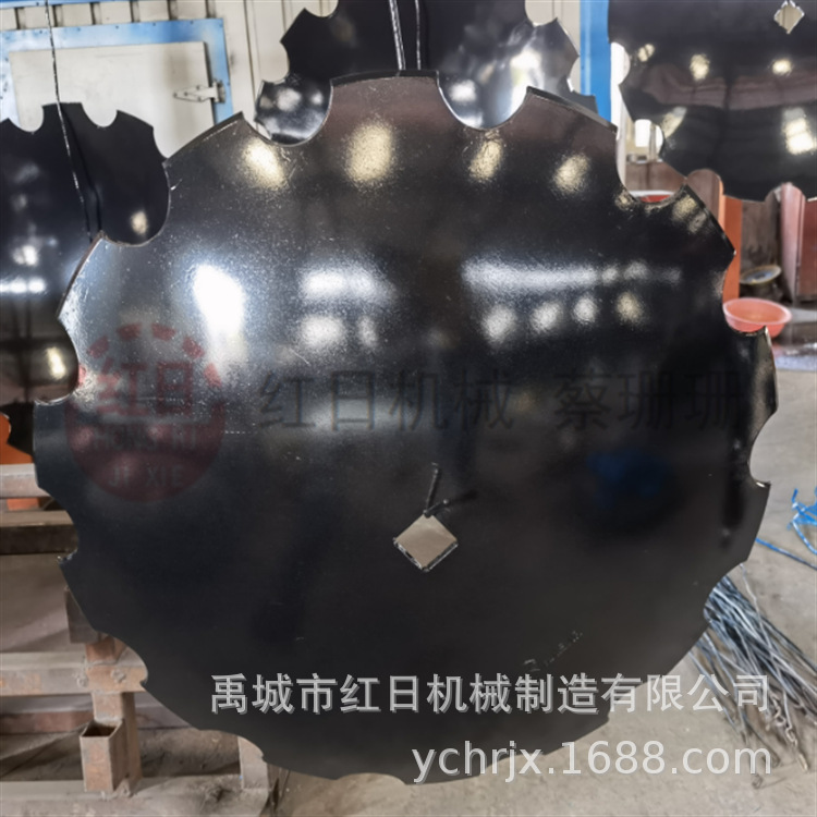 红日耙片 65Mn圆盘耙片 犁片 缺口耙片 松土铲 热处理耙片 犁片