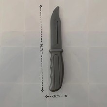 警察套玩具配套儿童吹瓶玩具刀儿童军事模型装备道具角色扮演匕首