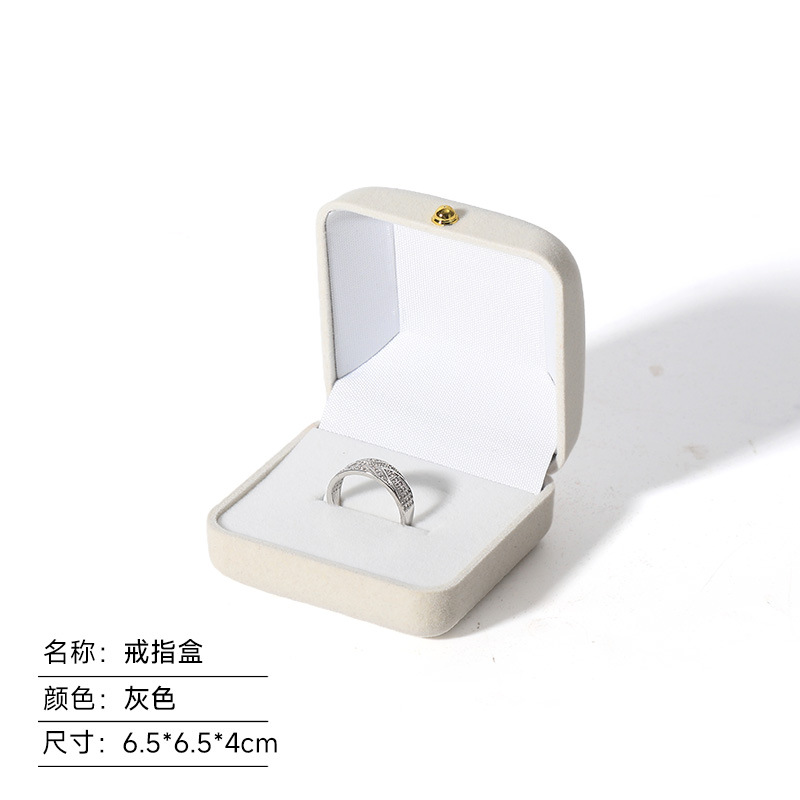 ゴールデンバックルベルベットジュエリーボックスイヤリングボックスネックレスボックスリングボックスイヤリングボックスベルベットジュエリー包装ボックスイヤリングボックス