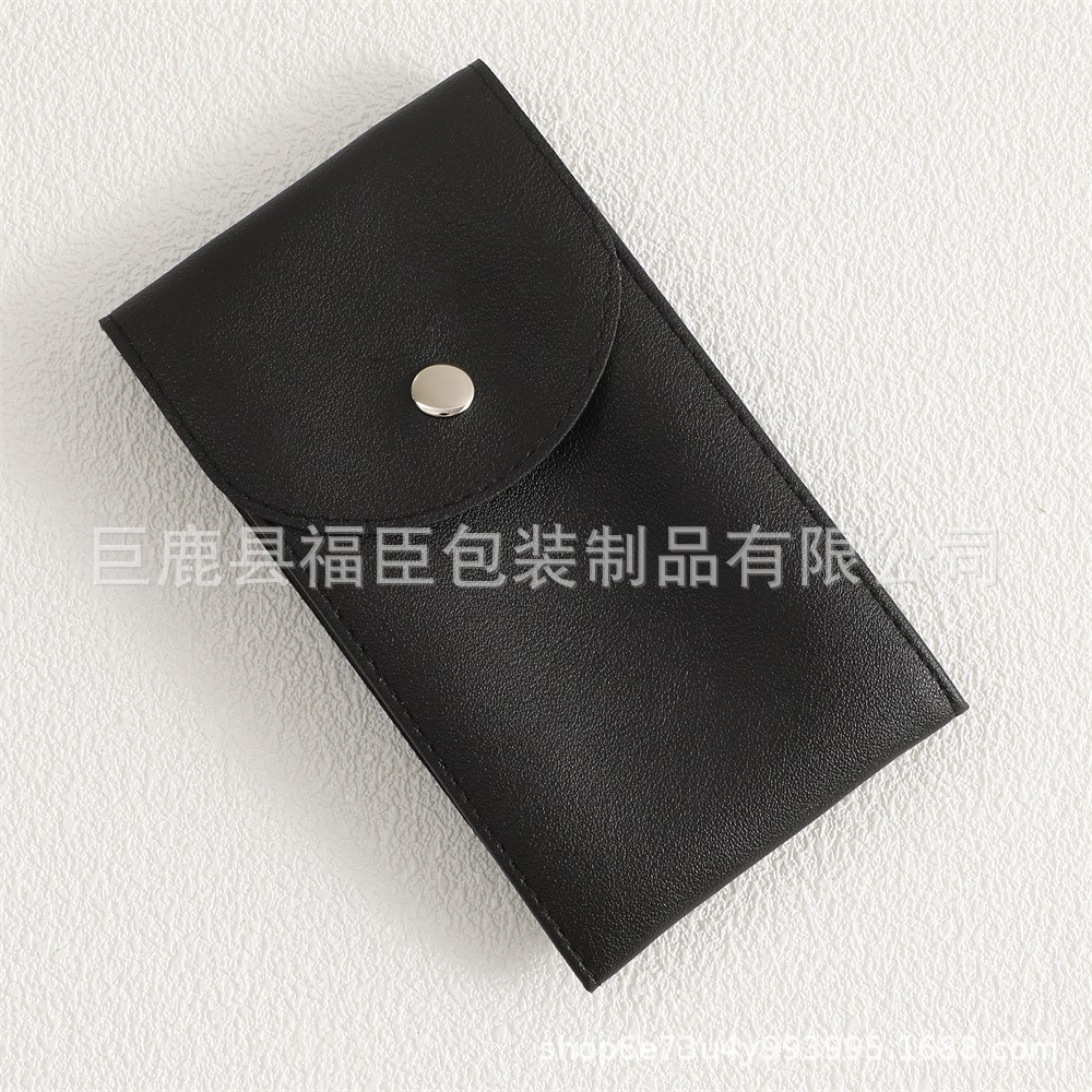Mecánico reloj bolsa funda pu Snap anti-arañazos bolsa de almacenamiento de viaje Snap portátil reloj de pulsera bolsa