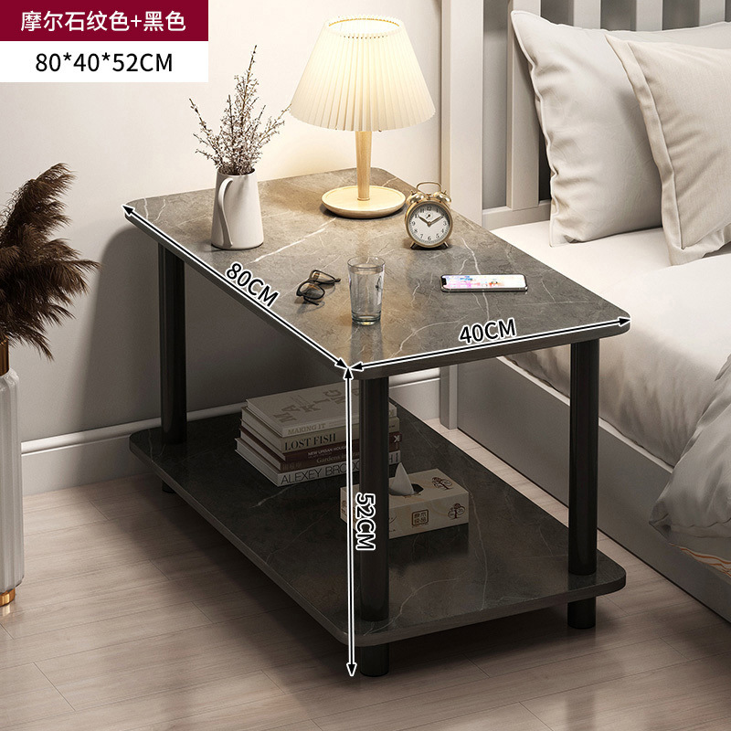 Mesa de cabecera simple sala de estar sofá mesa de té dormitorio mesa de cabecera simple alquiler mesa de comedor doméstica