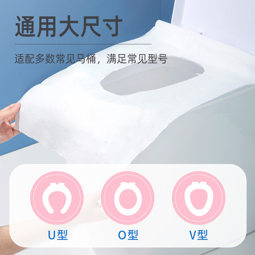 Dexion Extra-Long, Extra-Thick, Individually Wrapped Disposable Toilet Seat Covers – Waterproof & Portable for Travel and Hotels, Wholesale Price