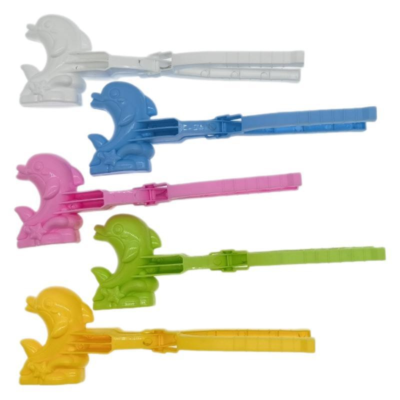 Juguetes de bola de nieve para niños, pelotas de nieve, juguetes de nieve, pinzas de pato, herramientas de muñeco de nieve al aire libre de invierno