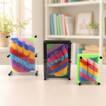多彩百变针画手印3d手模三维立体克隆 创意礼品 新奇实用跨境货源