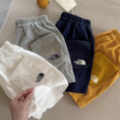 大きい頭のお父さんの子供の半ズボンの男女の子供の日本の軽薄な速乾のズボンの赤ちゃんの子供の洋気のゆったりしているレジャーの5分