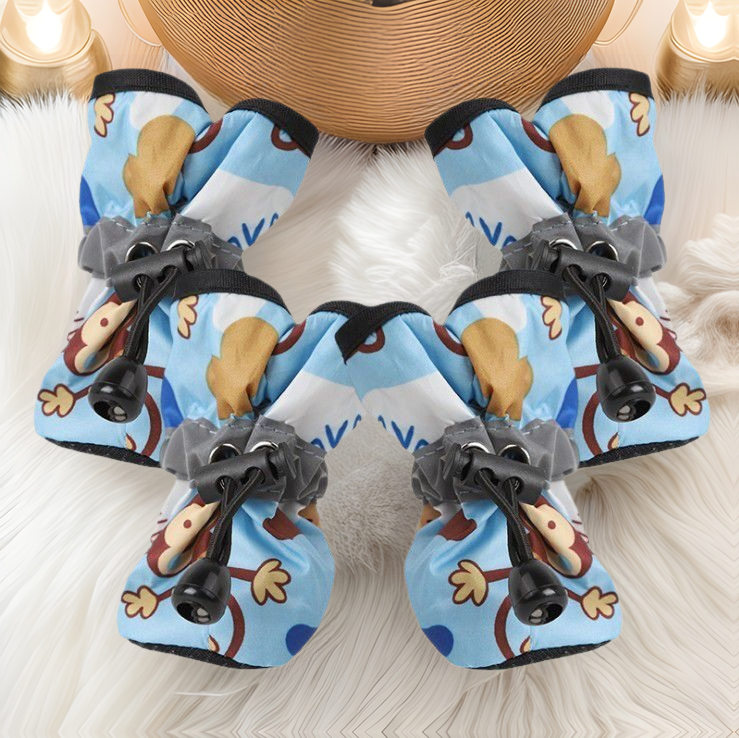 Pet Shoes Dog Foot Cover Shoes Soft Sole Anti-scratch Anti-dirty Shoes Teddy Bichon Poodle Small Dog Shoe Cover